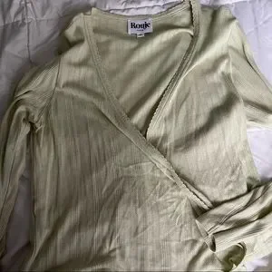 【新品未使用】Rouje☆maelys wrap top Rouje | Tops | Rouje Malys Wrap Top | Poshmark